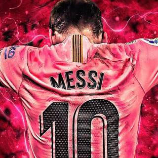 Messi red wallpaper