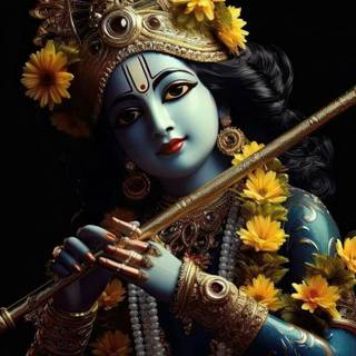 Krishna HD wallpaper