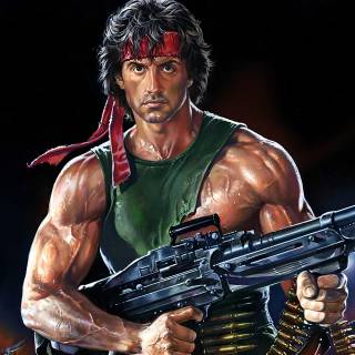 Sylvester Stallone phone wallpaper