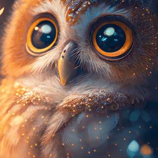 iPhone owl wallpaper