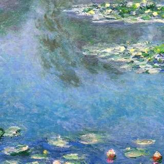 Impressionist painting wallpaper