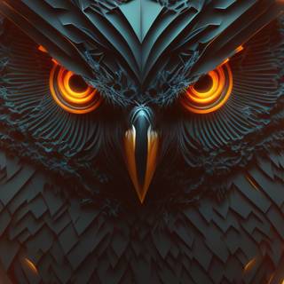 iPhone owl wallpaper