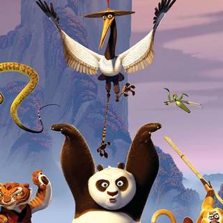 iPhone Kung Fu Panda wallpaper