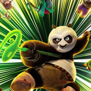 iPhone Kung Fu Panda wallpaper