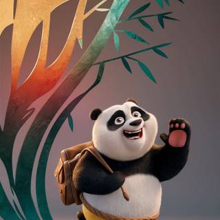 iPhone Kung Fu Panda wallpaper