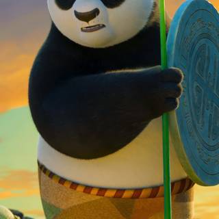 iPhone Kung Fu Panda wallpaper