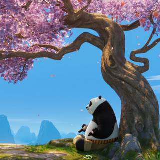 iPhone Kung Fu Panda wallpaper