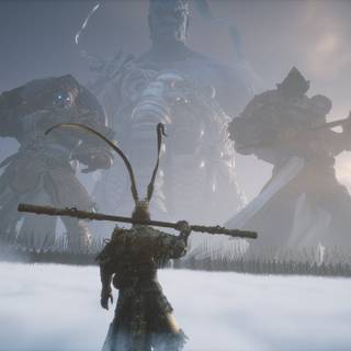 Black Myth 4k wallpaper