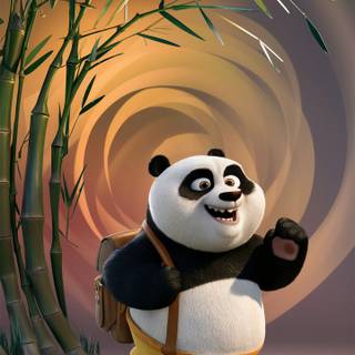 iPhone Kung Fu Panda wallpaper