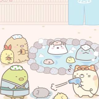Sumikko Gurashi iPhone wallpaper