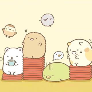 Sumikko Gurashi iPhone wallpaper