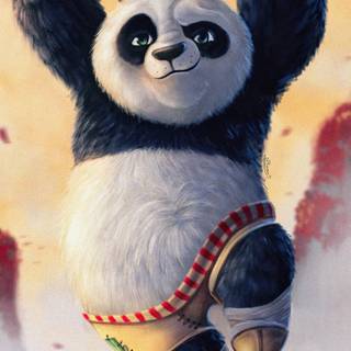 iPhone Kung Fu Panda wallpaper