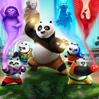 iPhone Kung Fu Panda wallpaper
