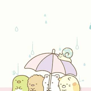 Sumikko Gurashi iPhone wallpaper