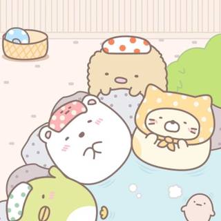 Sumikko Gurashi iPhone wallpaper