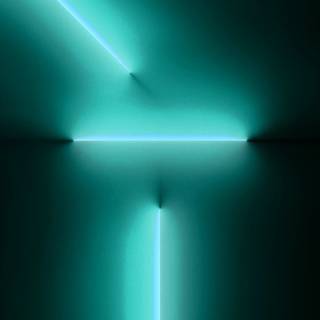 iPhone 13 Pro Max blue wallpaper