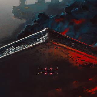 Star Wars Ships iPhone wallpaper