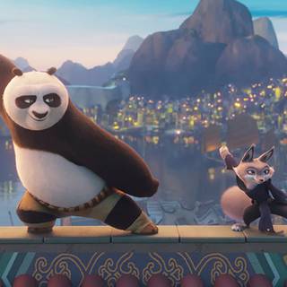 iPhone Kung Fu Panda wallpaper