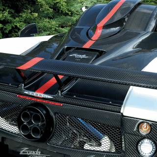 Pagani Zonda iPhone wallpaper