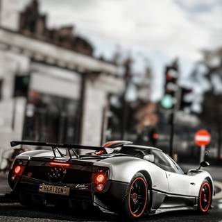 Pagani Zonda iPhone wallpaper