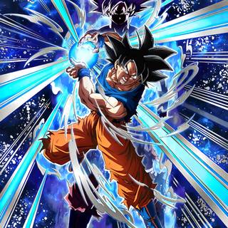 Mui Goku phone wallpaper