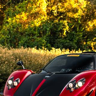 Pagani Zonda iPhone wallpaper