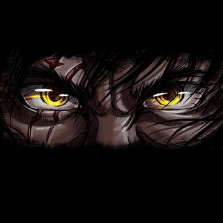 Anime eyes phone wallpaper