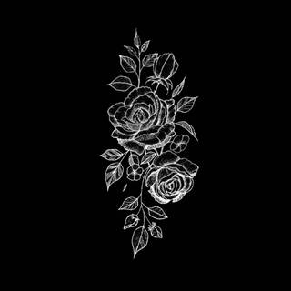 Aesthetic black and white phone wallpaper