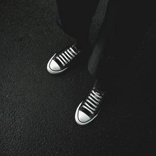 Aesthetic black and white phone wallpaper