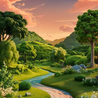 Greenery phone wallpaper