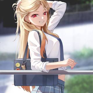 Marin Kitagawa iPhone wallpaper