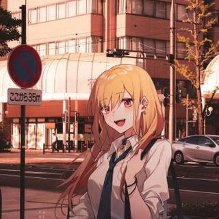 Marin Kitagawa iPhone wallpaper