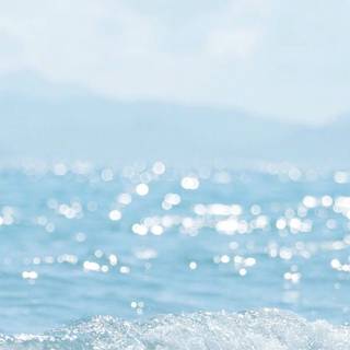 Pastel blue phone wallpaper