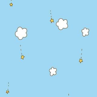 Pastel blue phone wallpaper