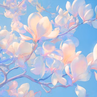Blue pastel desktop wallpaper