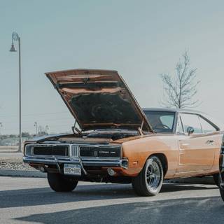 Dodge Charger GT phone wallpaper