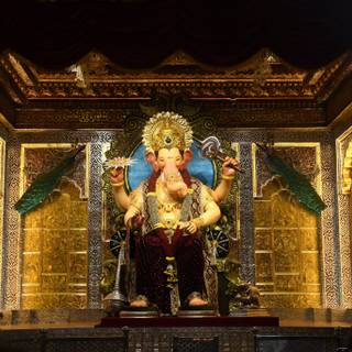 Lalbaugcha Raja 2024 wallpaper
