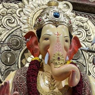 Lalbaugcha Raja 2024 wallpaper