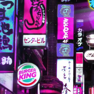 Tokyo pink wallpaper