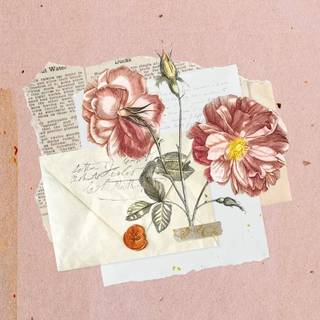 Flowers collage wallpaper