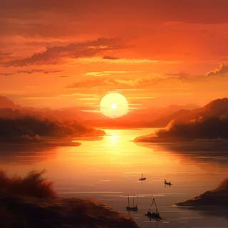 Warm desktop wallpaper