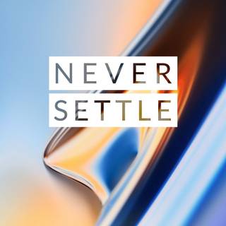Never Settle phone wallpaper