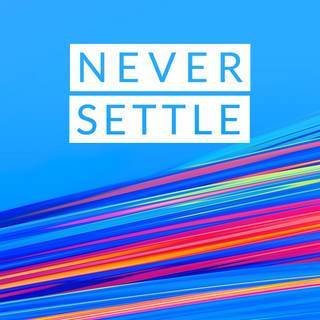 Never Settle phone wallpaper