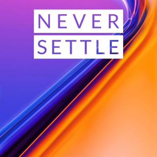 Never Settle phone wallpaper