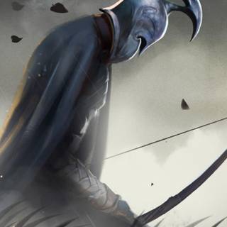 Sad warrior wallpaper