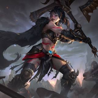 Sad warrior wallpaper