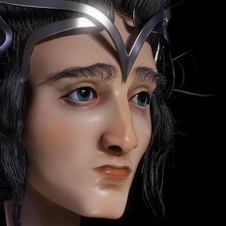 Sad warrior wallpaper