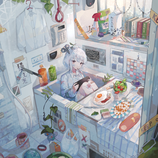 Anime bath wallpaper