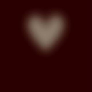 Blurred heart wallpaper