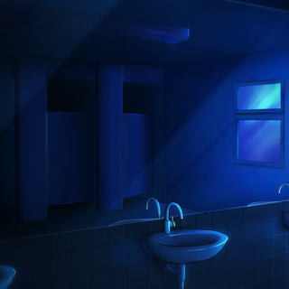 Anime bath wallpaper